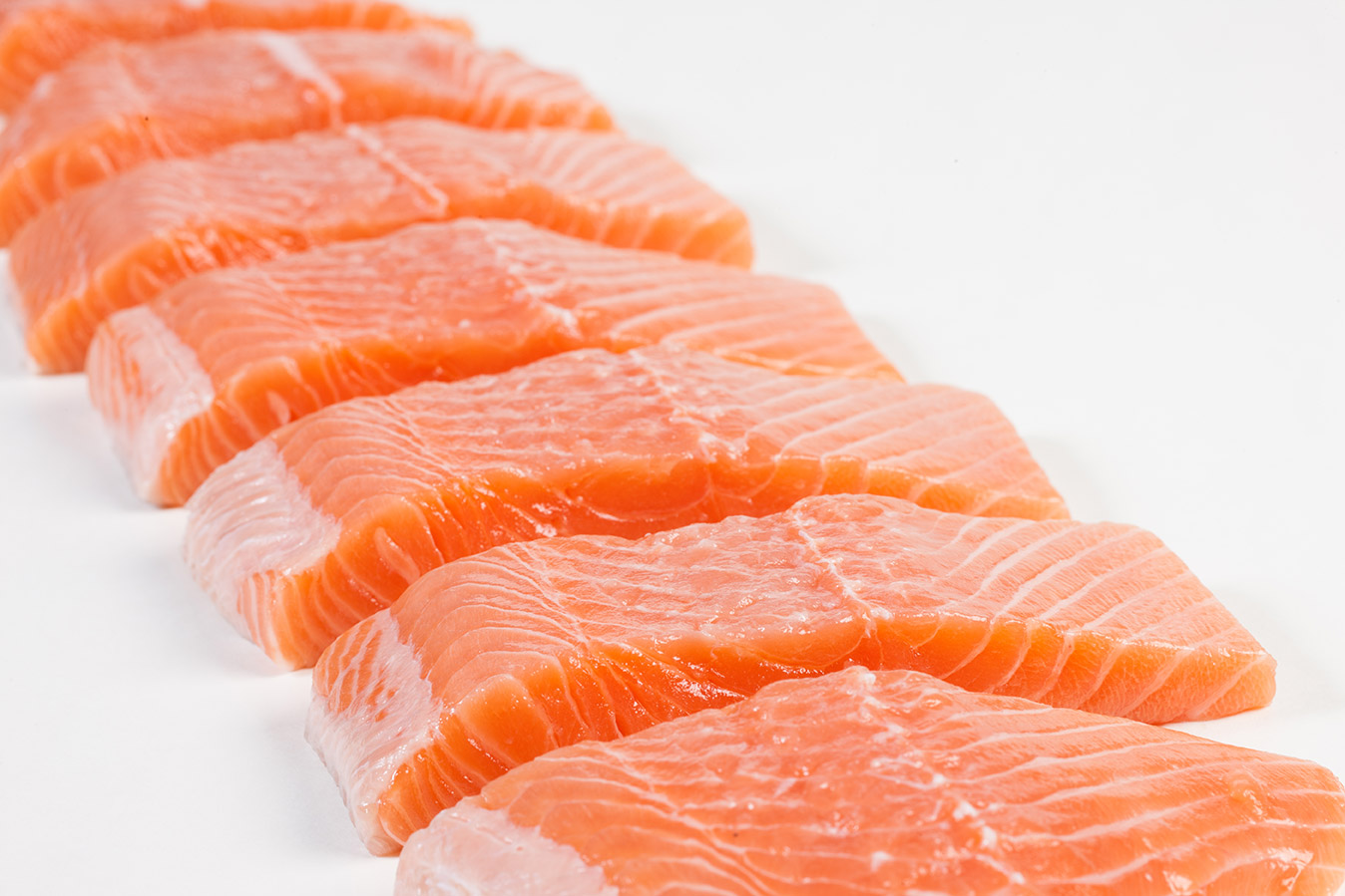 Zalmfilet zonder vel